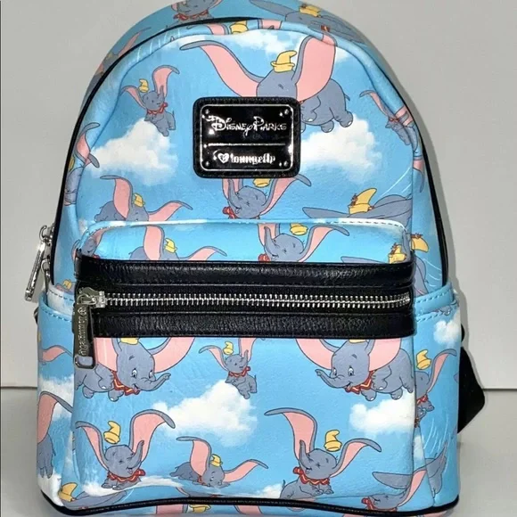 Loungefly Disney Dumbo the Flying Elephant All Over Print Mini Backpack | NWT NEW Walt Disney Parks Loungefly Dumbo The Flying Elephant  main image 2